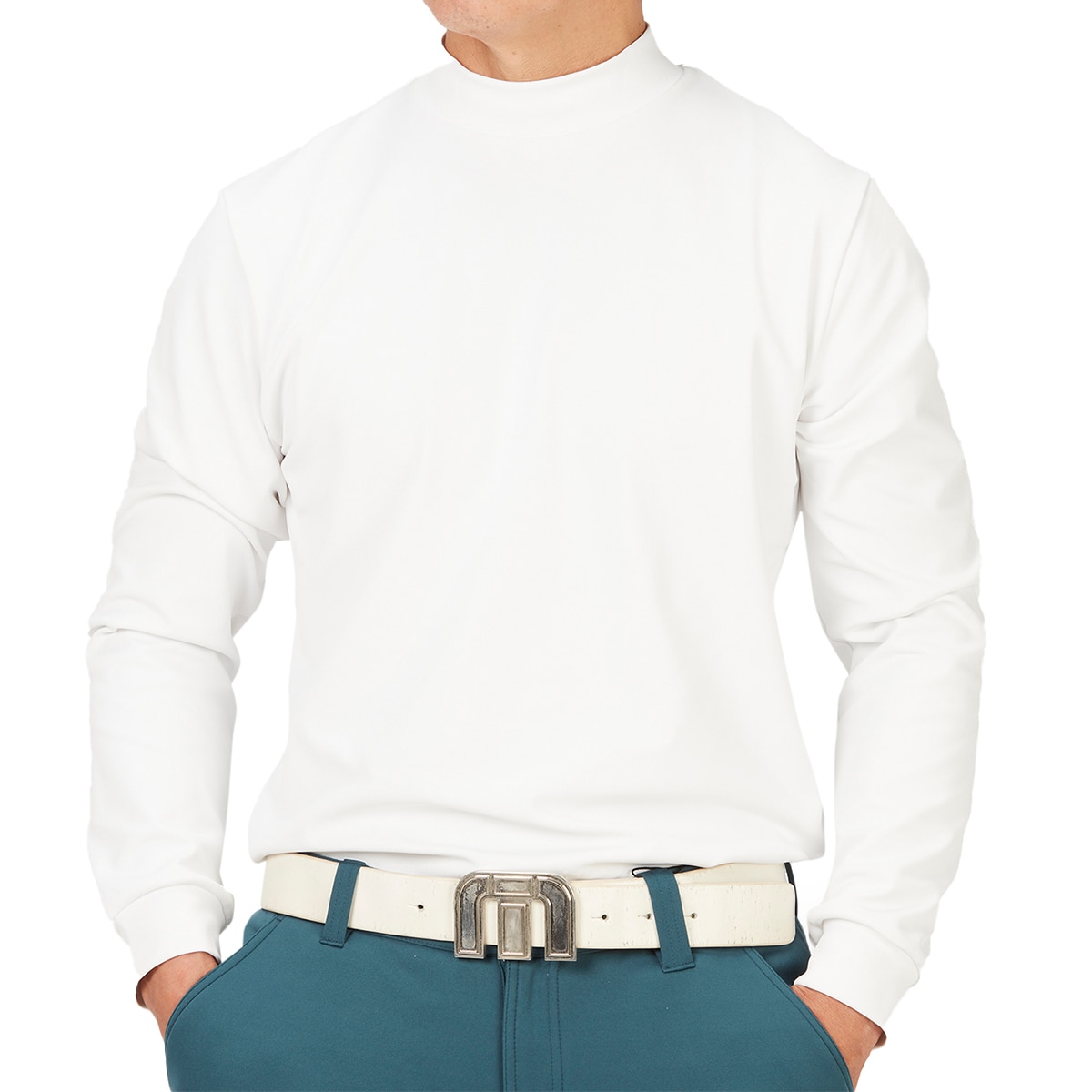 裏起毛素材 モックネックプルオーバー(長袖シャツ・ポロシャツ)|GDO