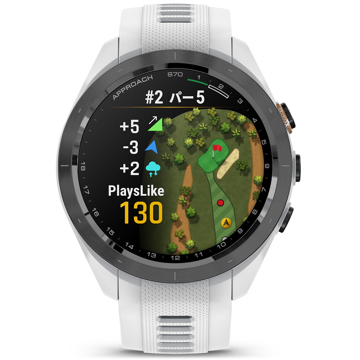 Approach S70 42mm(距離測定器)|GARMIN(ガーミン)の通販 - GDOゴルフ