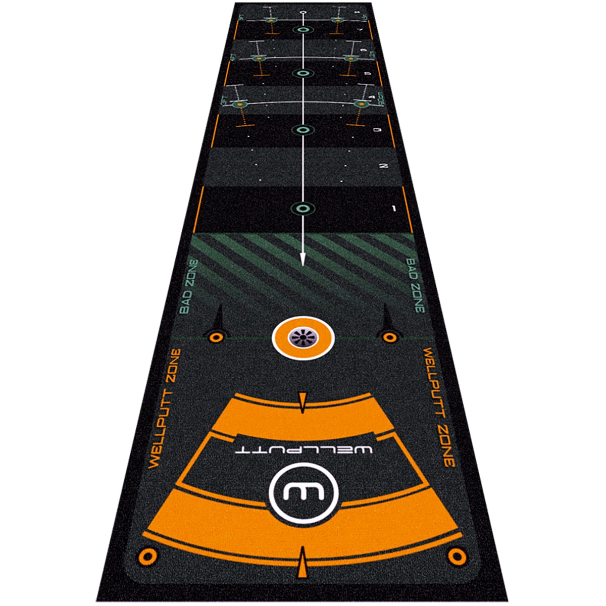 WELLPUTT パッティングトレーニングマット 約2m Wellputt マット 2m(パター練習)|その他(その他メーカー)の通販 - GDO