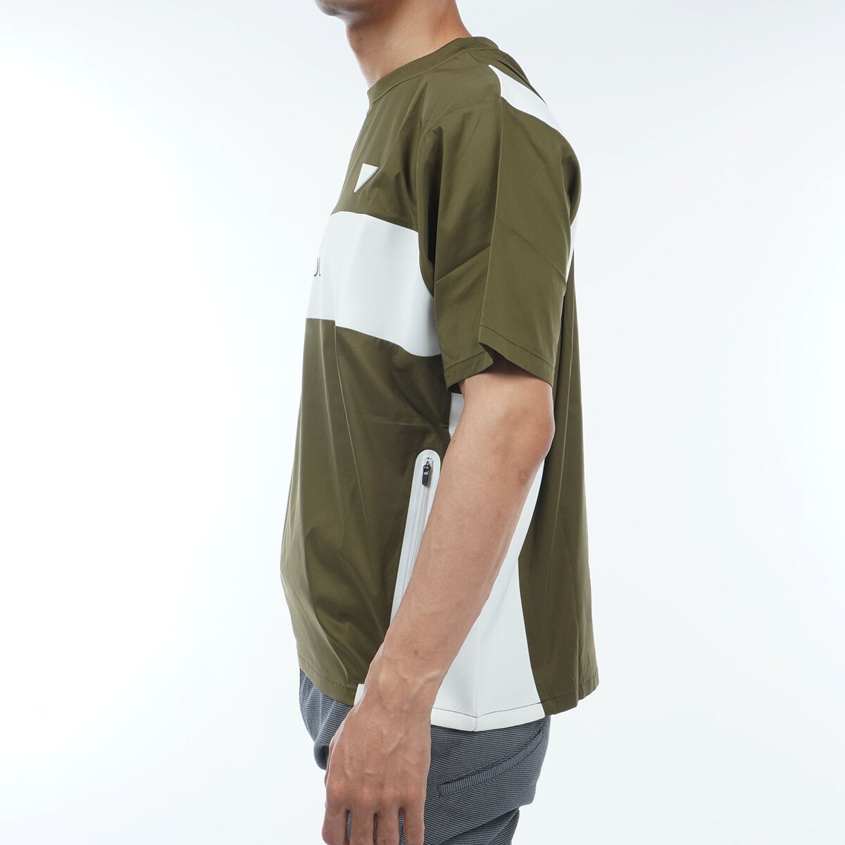 セール・アウトレット】エステルストレッチ 半袖プルオーバー(半袖