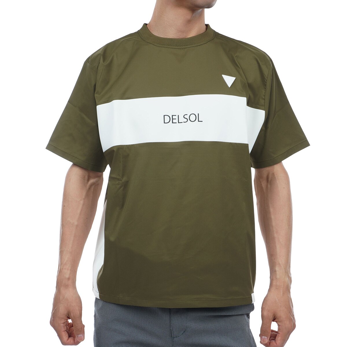 セール・アウトレット】エステルストレッチ 半袖プルオーバー(半袖