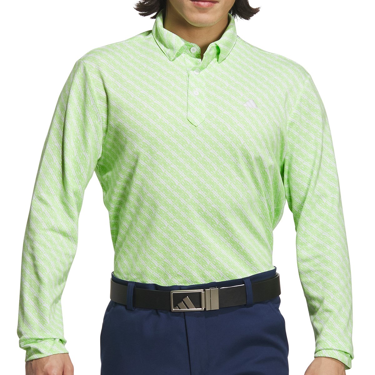 モノグラム ボタンダウン長袖ポロシャツ(長袖シャツ・ポロシャツ)|Adidas(アディダス) MKS01の通販 -  GDOゴルフショップ(0000710099)