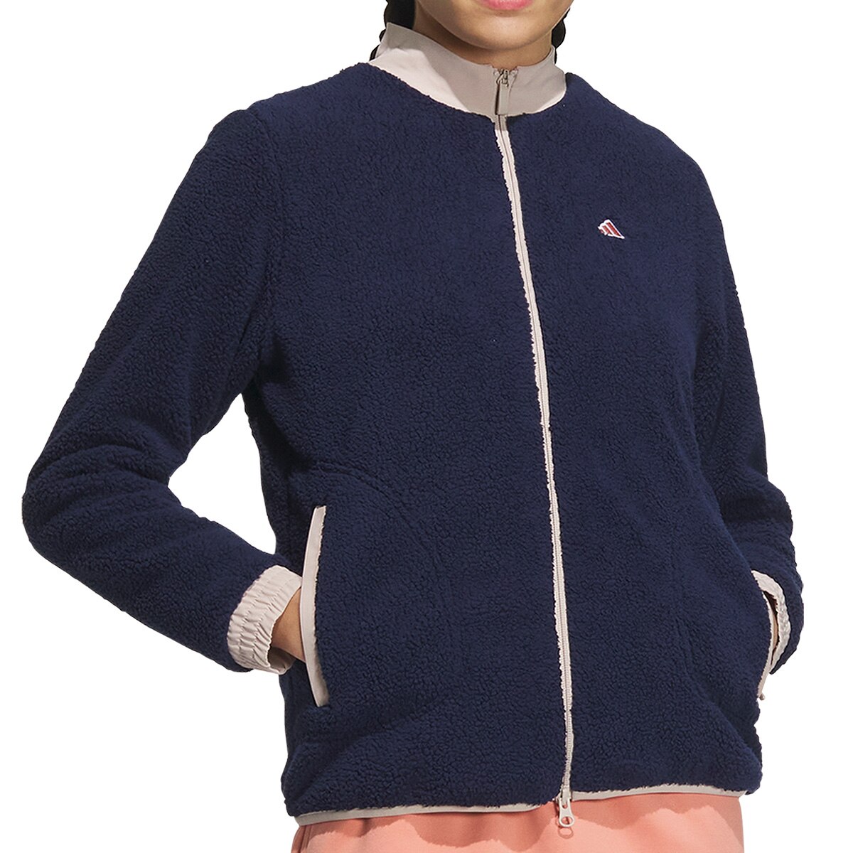 セール・アウトレット】バックグラフィック ボア フルジップジャケット