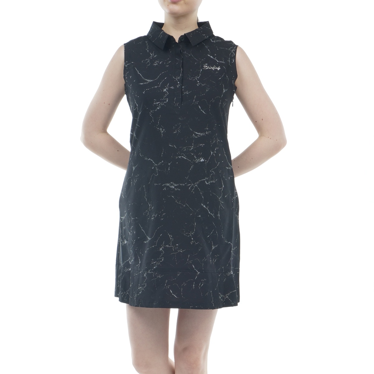 セール・アウトレット】タイダイ ストレッチ ノースリーブ ワンピース