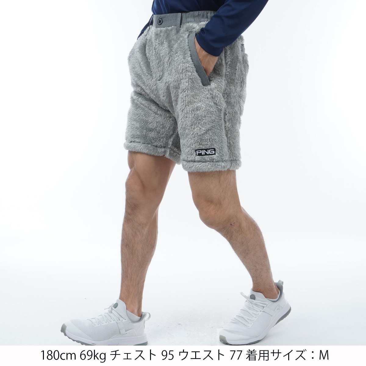 ボアフリースショートパンツ(ハーフパンツ)|PING(ピン) 6213232901の