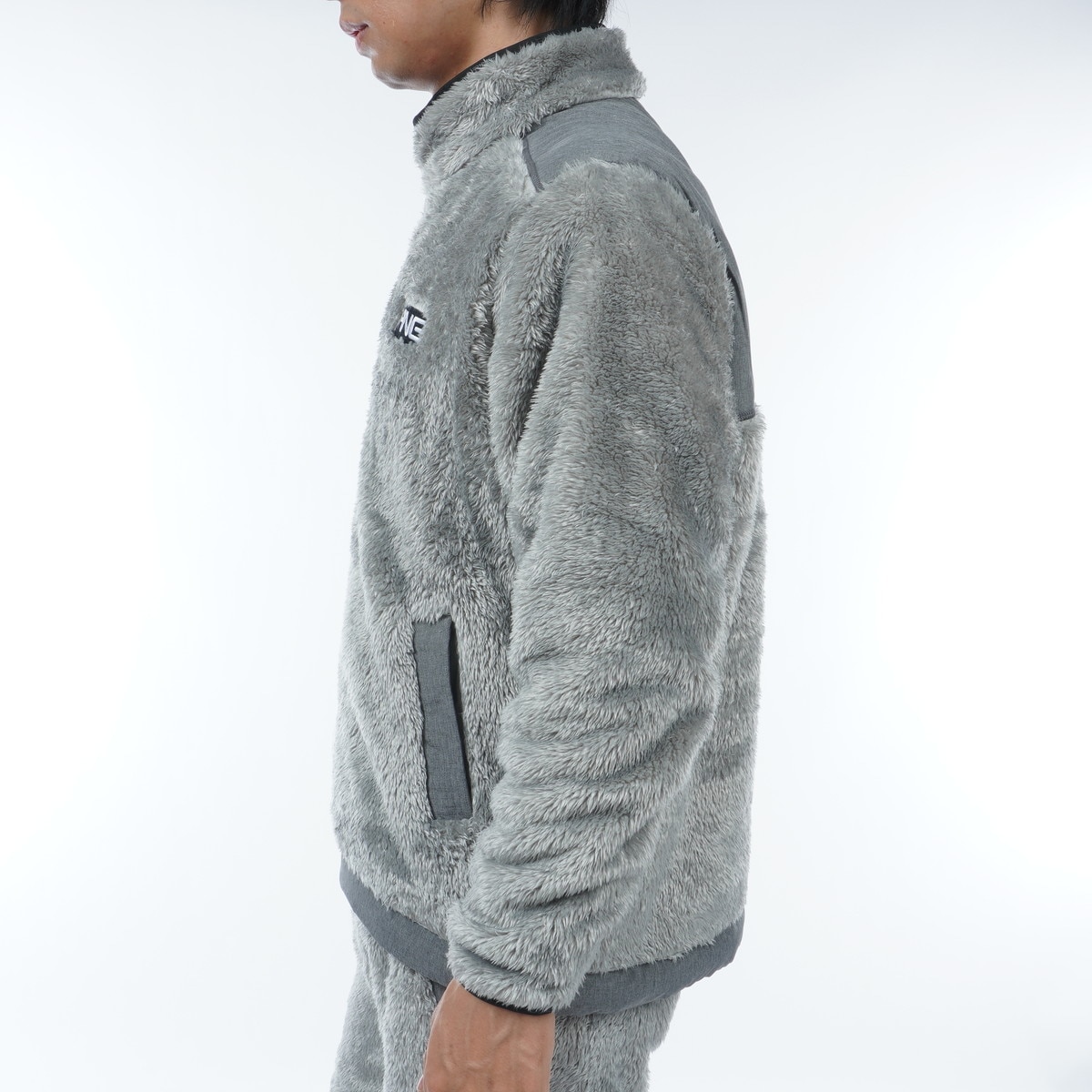 セール・アウトレット】ボアフリースハーフジップ長袖シャツ(中間着