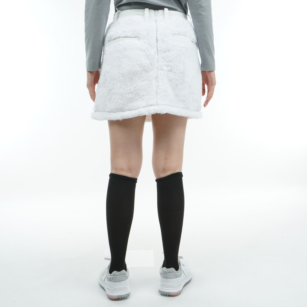 セール・アウトレット】ボアフリース ストレッチスカート レディス