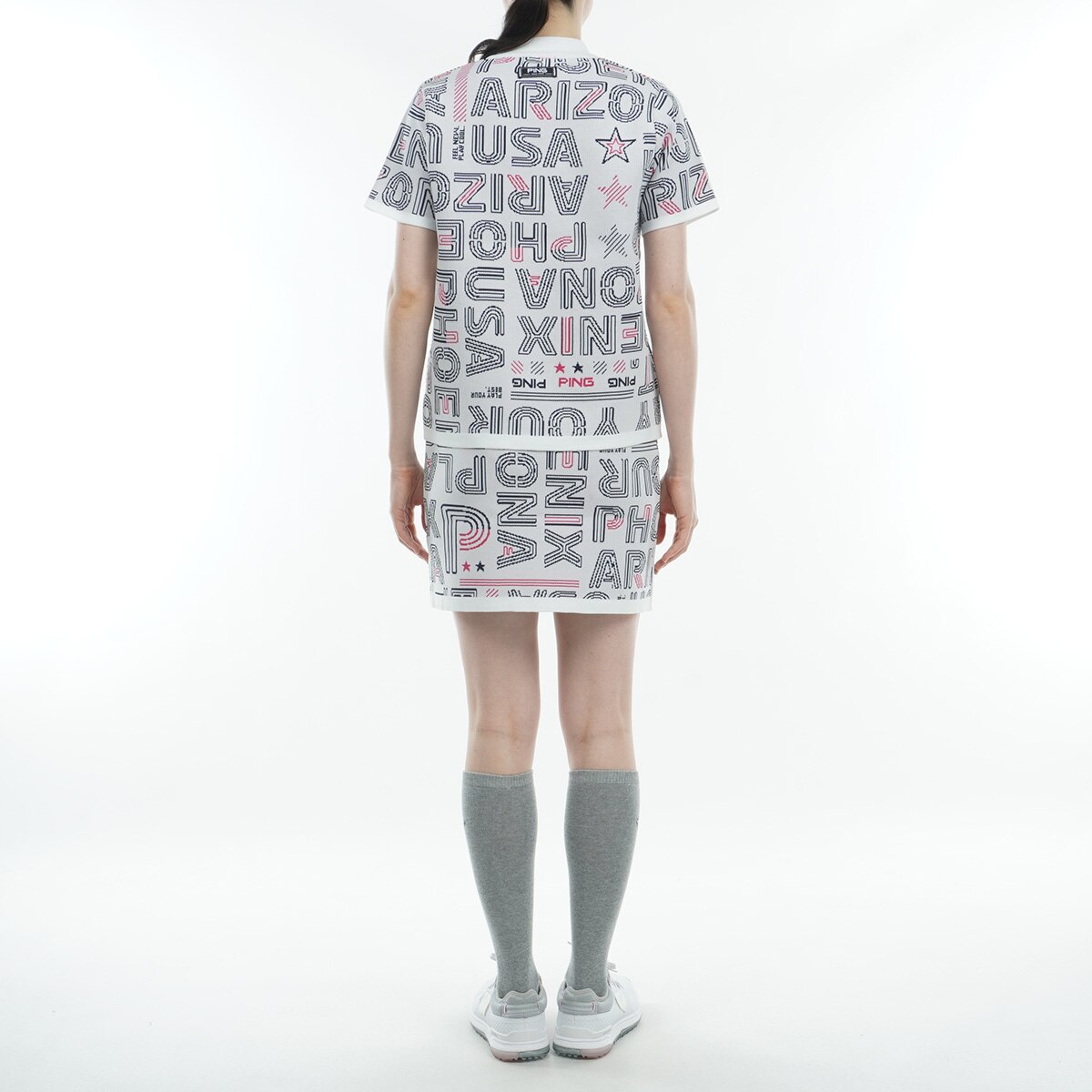 希少【LLサイズ】PING 新品【訳あり】レディースウェア セットアップ ゴルフ puresuto_pin-6223272800