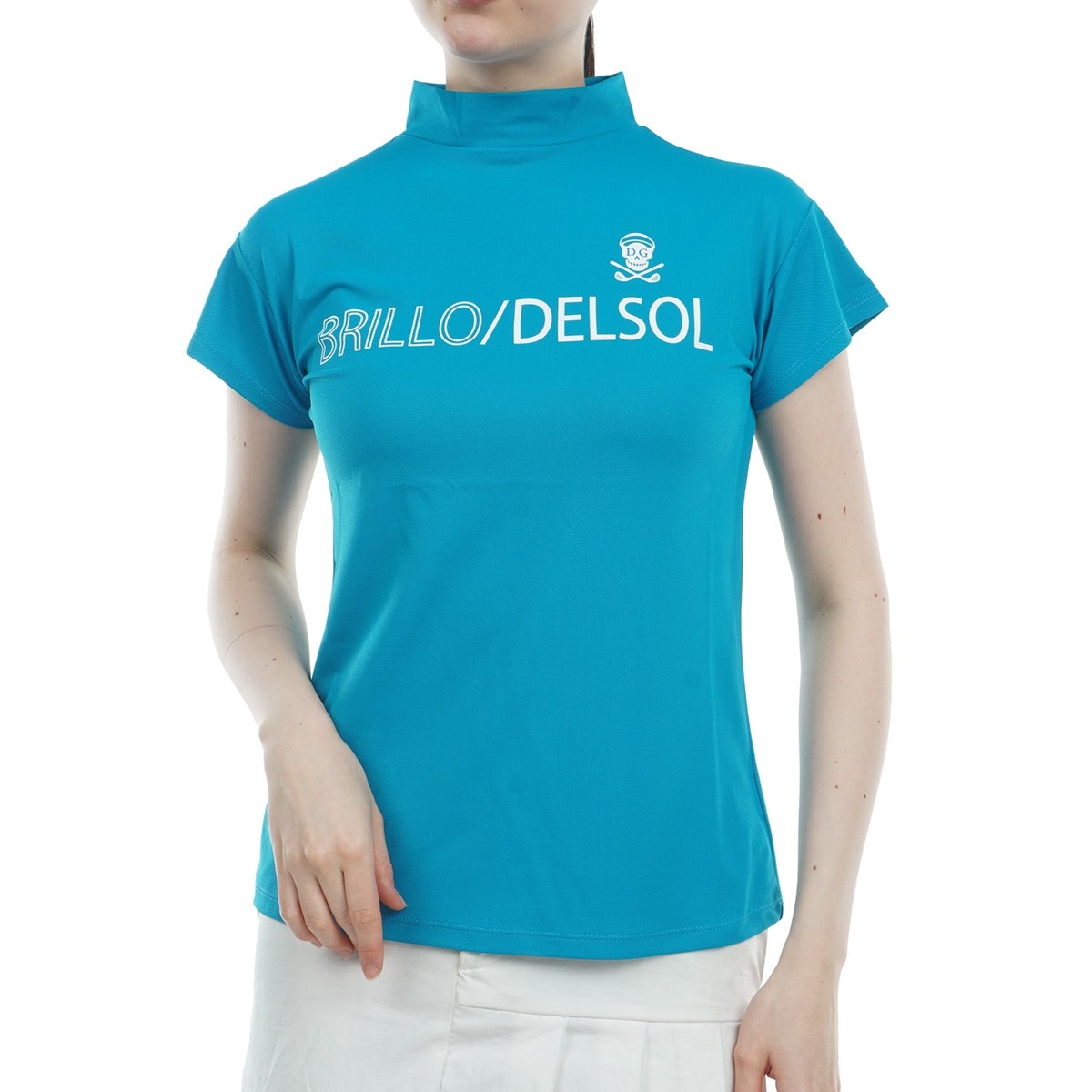 【人気デザイン！】DELSOL デルソル ゴルフ ポロシャツ スカル