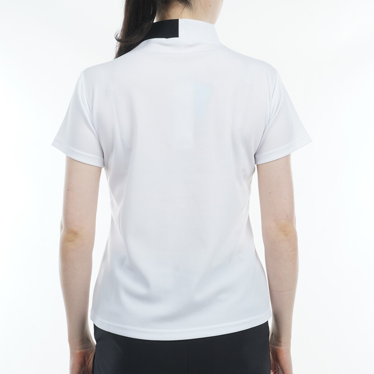 グラフィック半袖モックシャツ【レディス】 グラフィックモックネック半袖シャツ レディス(半袖シャツ