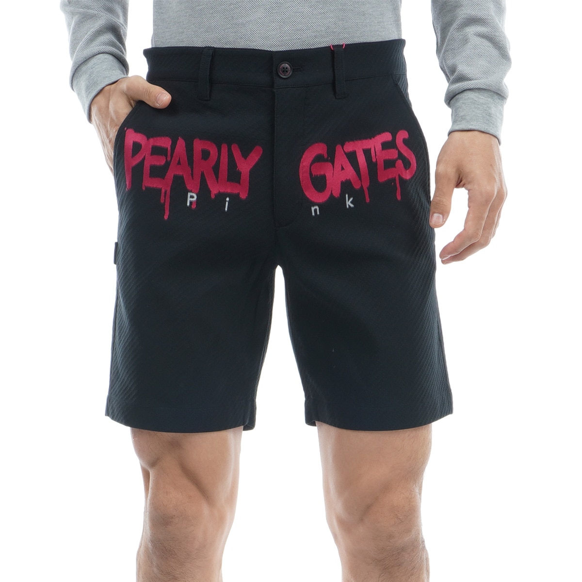 ロゴカット ジャガード ショートパンツ(ハーフパンツ)|PEARLY GATES