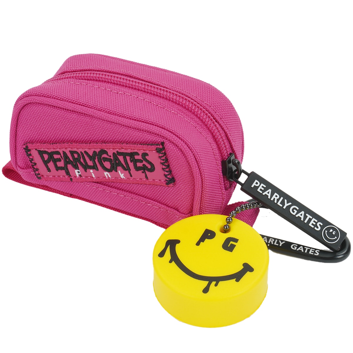 PEARLY GATES パーリーゲイツ スマイリーフェイス ゴルフボール入れ