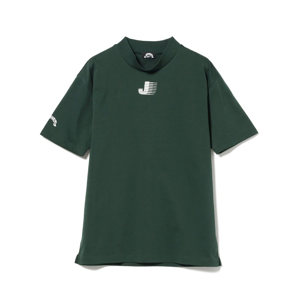 JONES × BEAMS GOLF 別注 ポイント モックネックシャツ(半袖シャツ