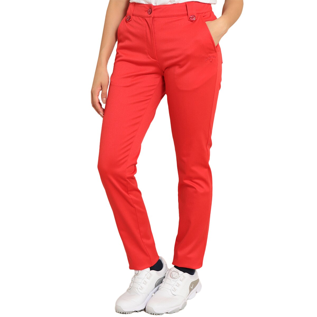 美品！Callaway RED LABEL ショーパンツドローストリング付き CALLAWAY RED LABEL<br>BLACK AND WHITE COLLECTION