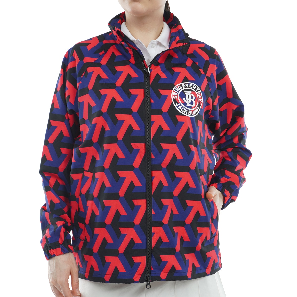 セール・アウトレット】ストレッチ 二重織 ブルゾン レディス(アウター