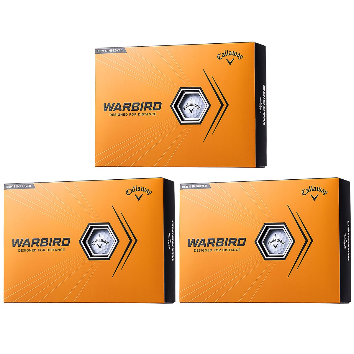 WARBIRD ボール 3ダースセット(ボール（新品）)|WARBIRD(キャロウェイ