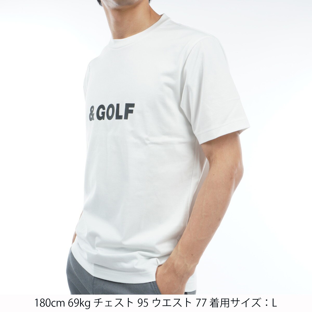 ネイチャーブリッド モックネック半袖Tシャツ(半袖シャツ・ポロシャツ