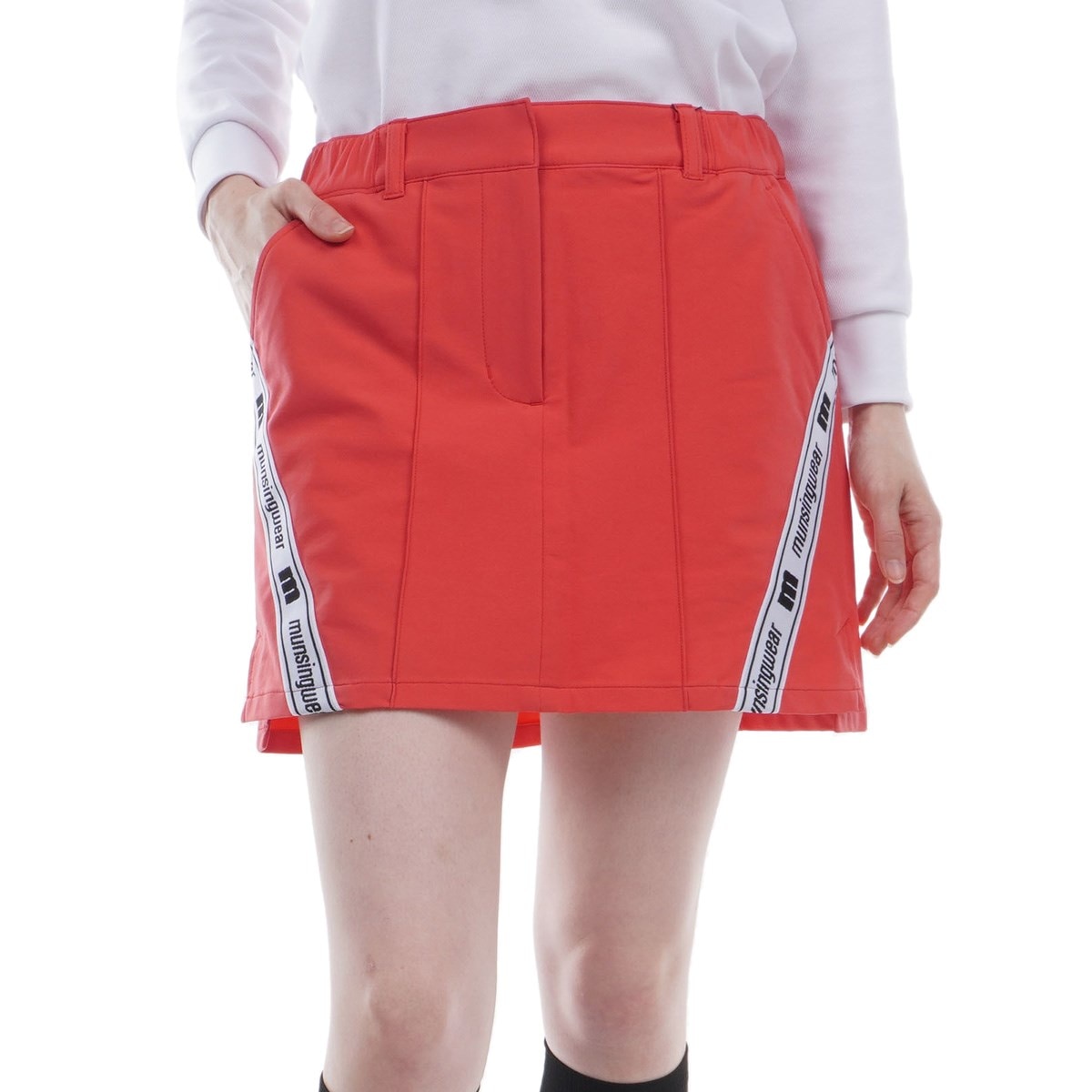 ENVOY ストレッチ サイドロゴラインスリットスカート レディス(スカート)|Munsingwear(マンシングウェア) MEWWJE02の通販  GDOゴルフショップ(0000714358)