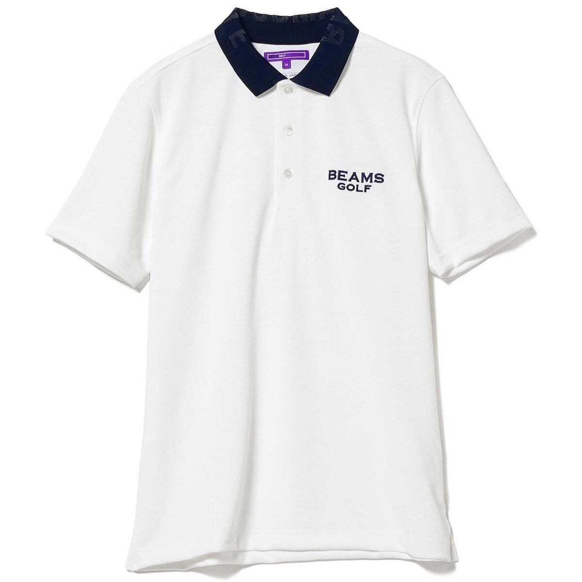 BEAMS GOLF PURPLE LABEL クレリック 鹿の子半袖ポロシャツ(半袖シャツ