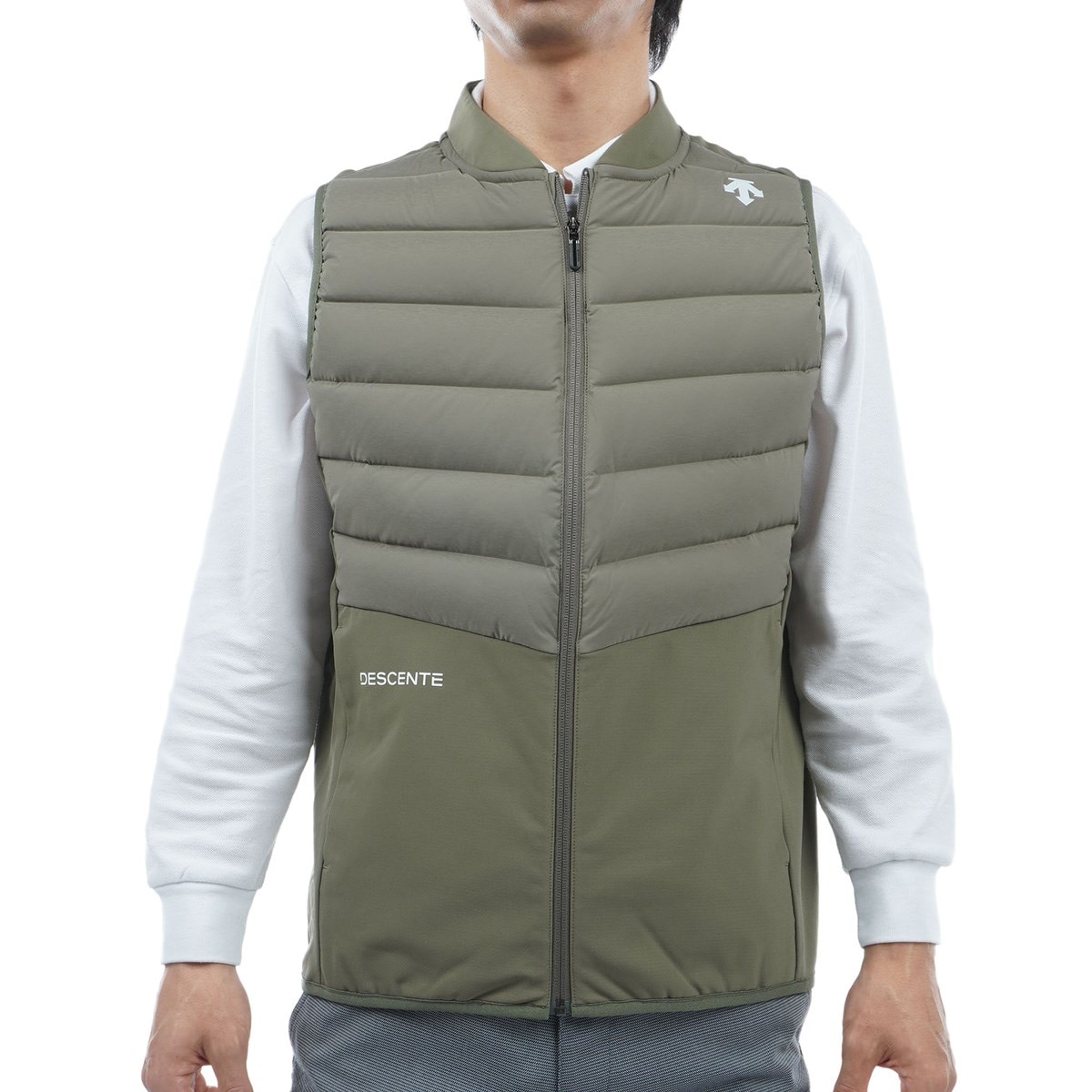 ストレッチ フルジップダウンベスト(ベスト)|DESCENTE GOLF