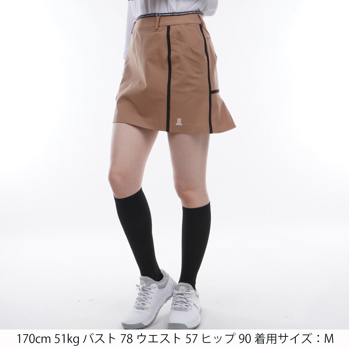 美品⭐︎LANVAN SPORT ミディ丈 サイズ38(M) プリーツスカート LANVIN SPORT スカート 38サイズ