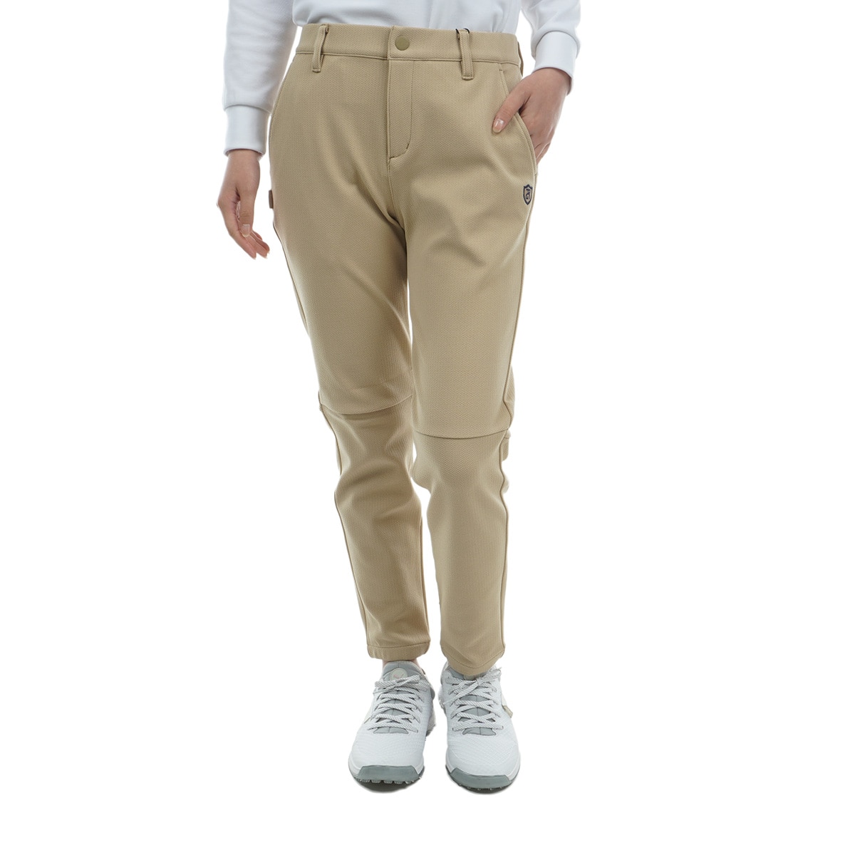 PEARLY GATES TEXBRIDストレッチヘリンボーンパンツパンツ 極暖