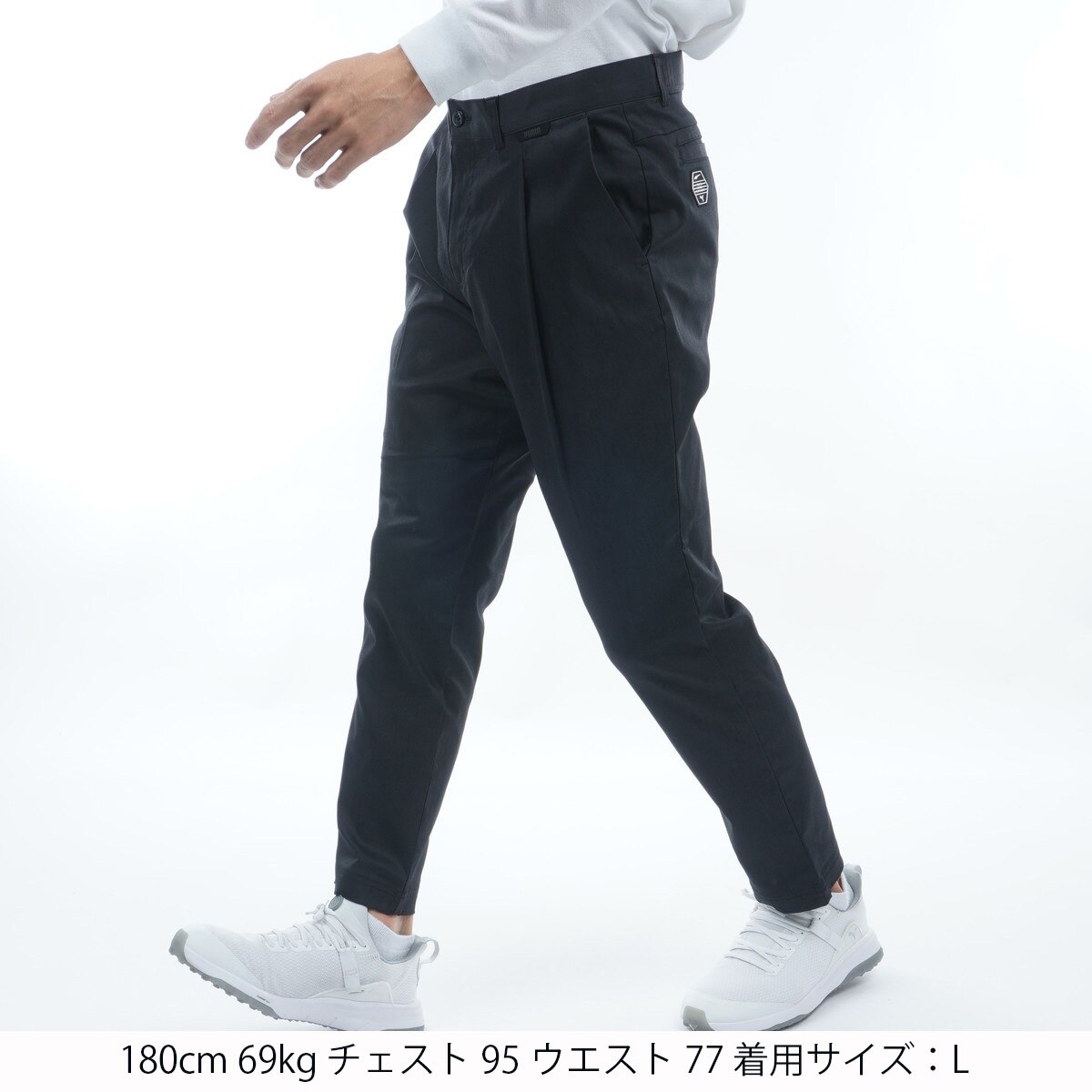 EXストレッチ リラックステーパードタックパンツ(ロングパンツ)|PUMA