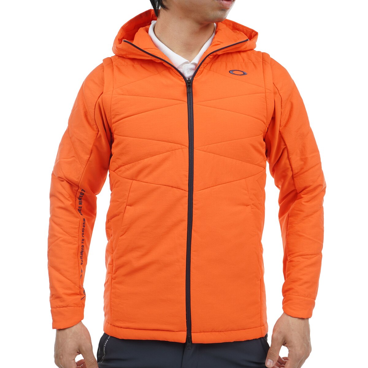 Oakley オレンジ 2WAYジャケット 口コミ・評価｜UNEVEN PUFF 5.0 ストレッチ 2WAYジャケット（アウター