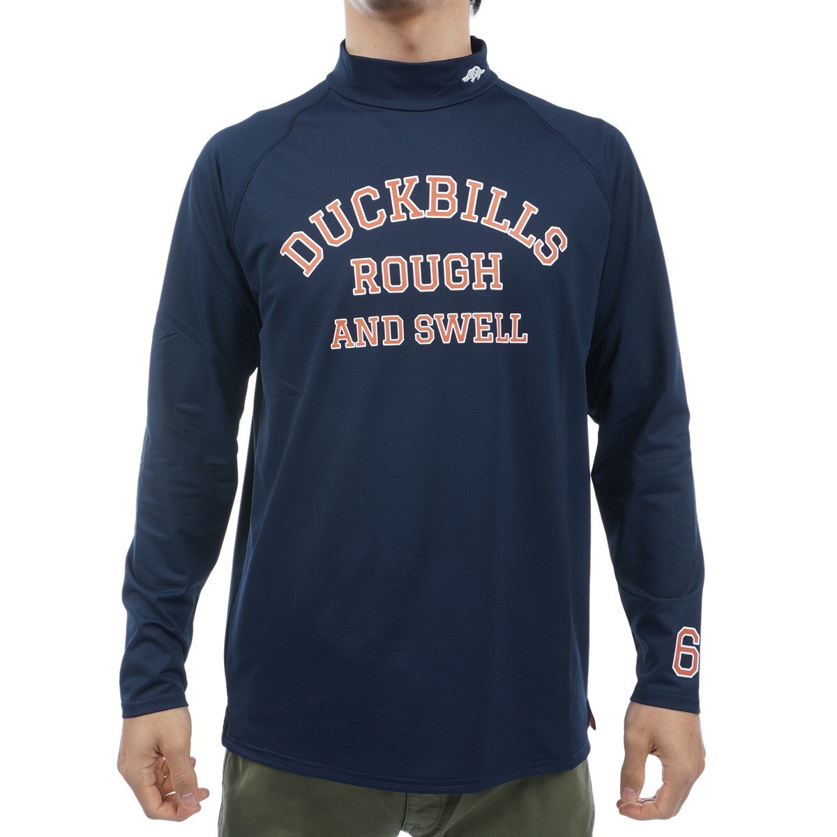 COLLEGE モックネック長袖シャツ(長袖シャツ・ポロシャツ)|rough&swell
