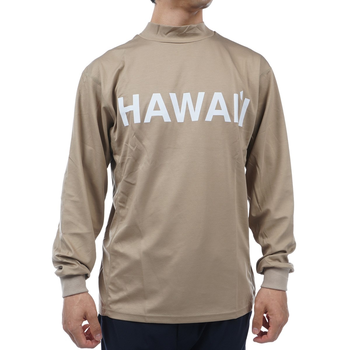 Kehaupa'a ICE HAWAI'I モックネック長袖シャツ(長袖シャツ