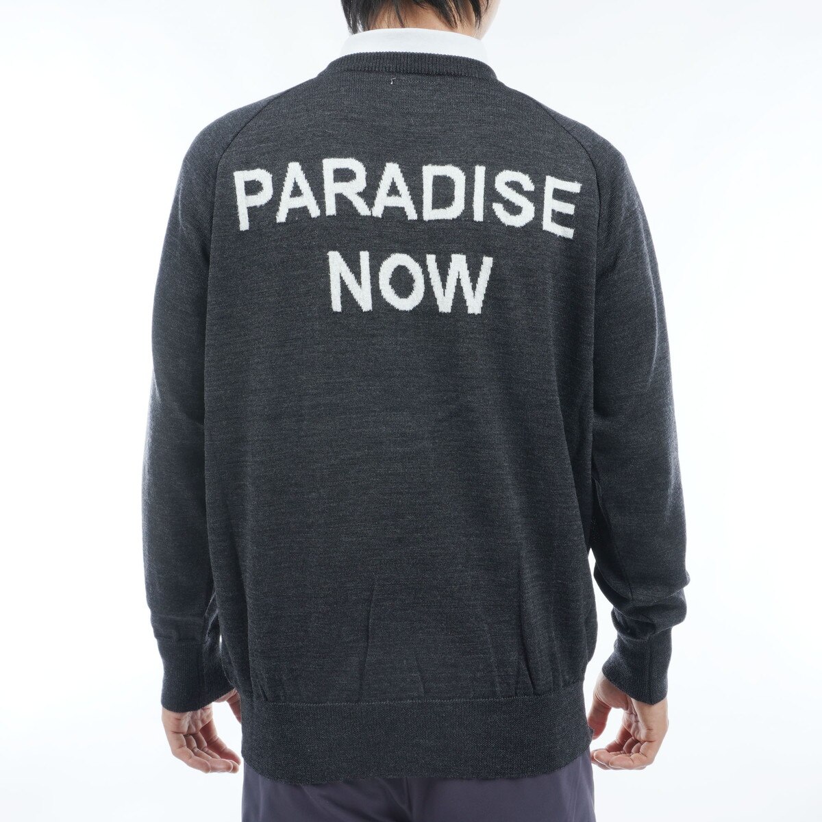 セール・アウトレット】PARADISE NOW ジャカード クルーネック