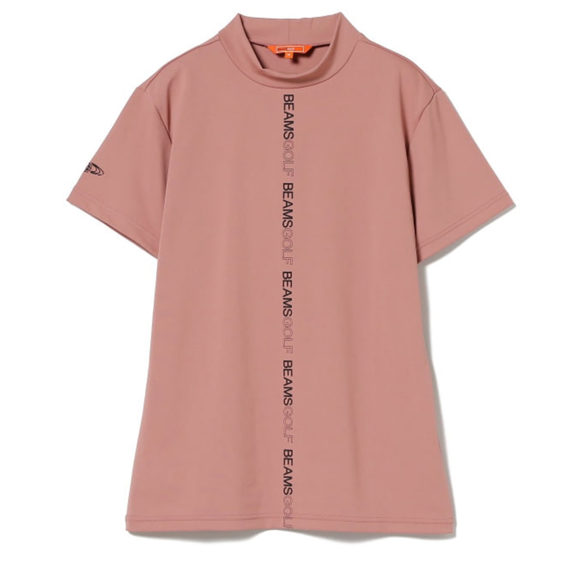 BEAMS GOLF ORANGE LABEL センター タテロゴ モックネックシャツ