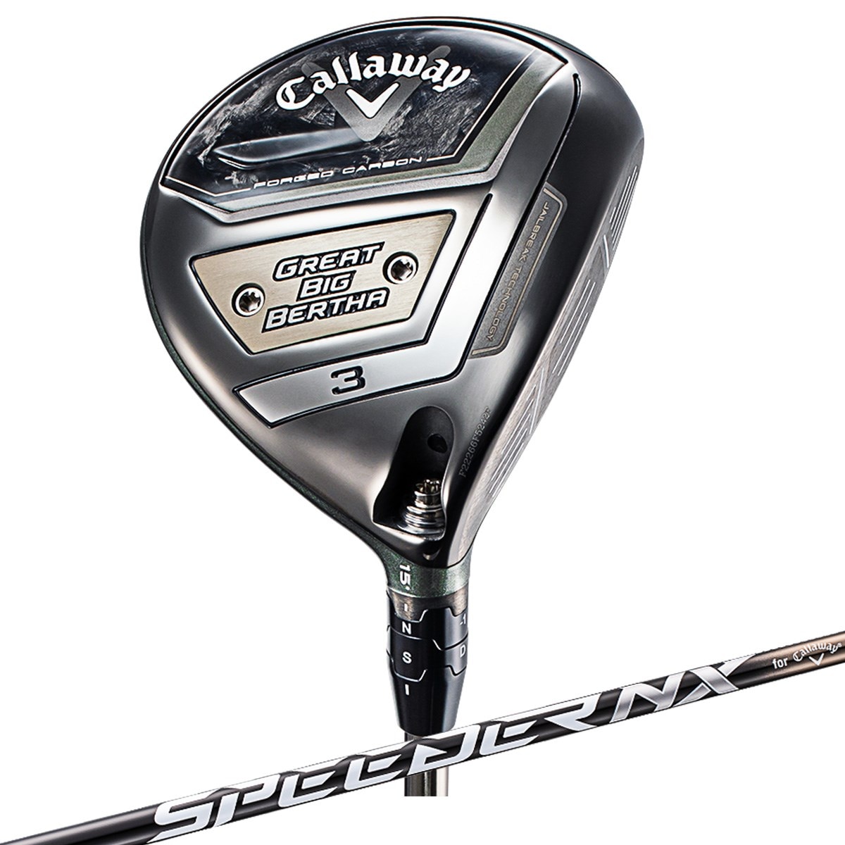 グレートビッグバーサ フェアウェイウッド SPEEDER NX 40 BLK for GBB(フェアウェイウッド(単品))BIG