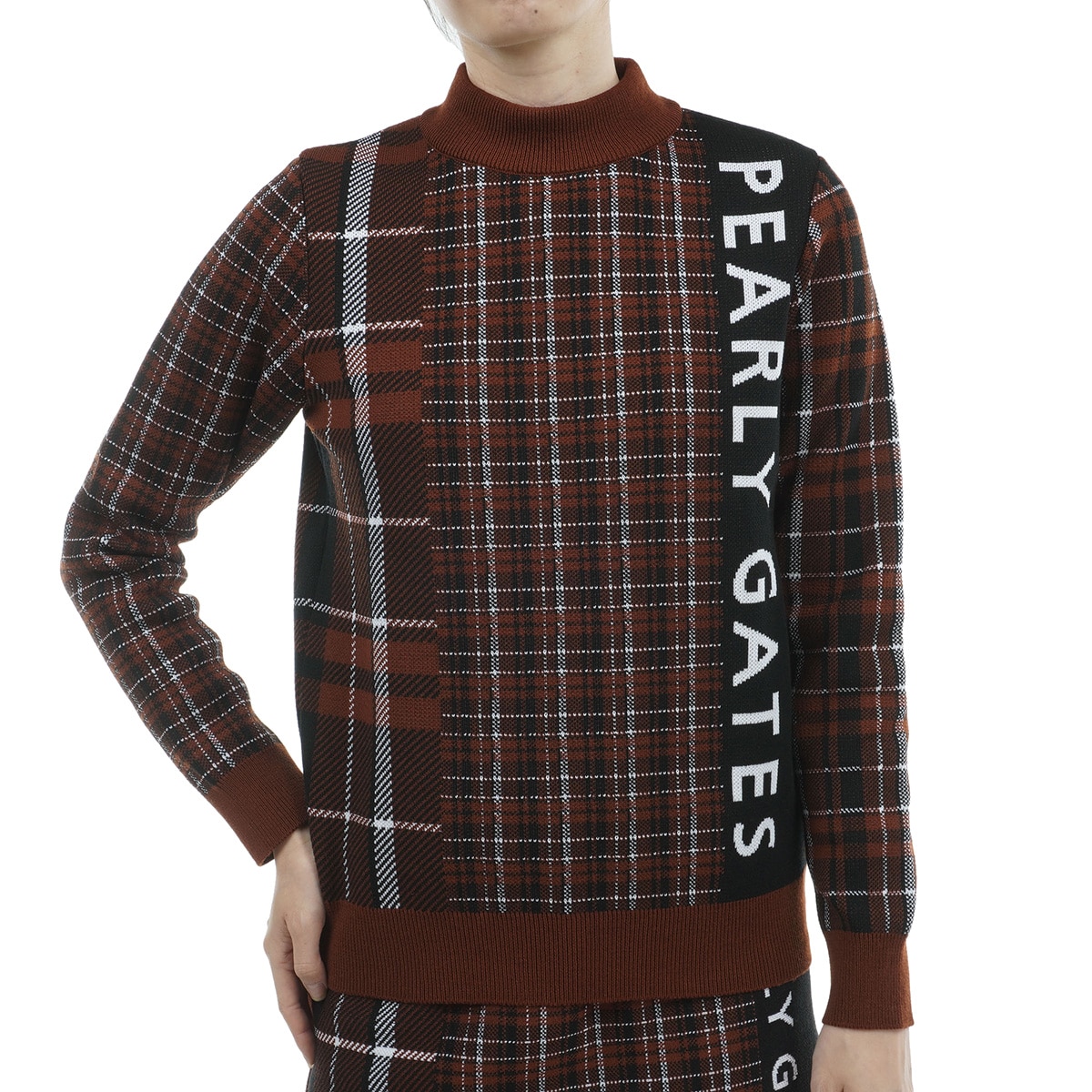 3点セット】パーリーゲイツ バウンドウールチェック柄セットアップ