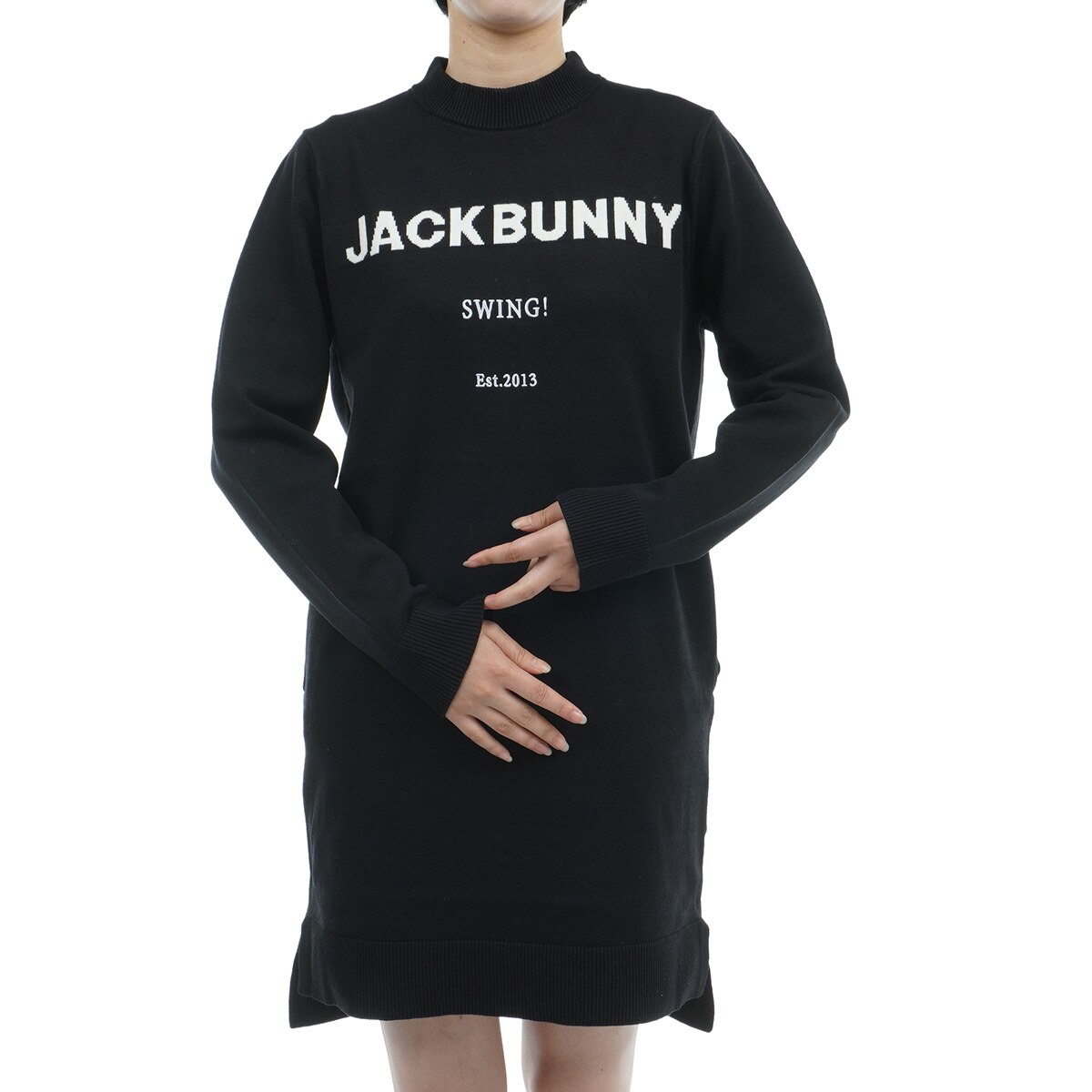 格安2024JACK bunny ジャックバニー　ダウン　ベストワンピース　パーリーゲイツ レディースウェア