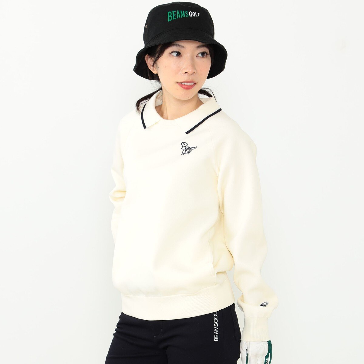 BEAMS GOLF ORANGE LABEL 襟付き ニット プルオーバー レディス(中間着(セーター、トレーナー))|BEAMS GOLF  ORANGE LABEL(ビームスゴルフ) 83150011647の通販 - GDOゴルフショップ(0000719862)