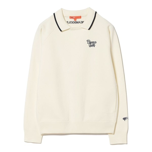 BEAMS GOLF ORANGE LABEL 襟付き ニット プルオーバー レディス(中間着  