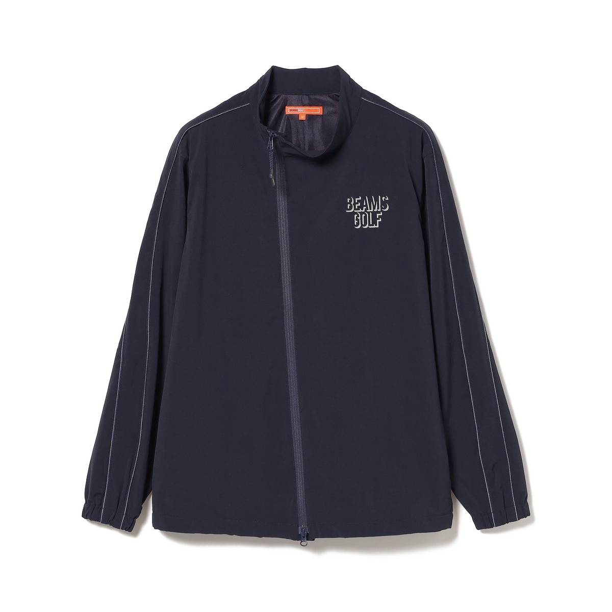 BEAMS GOLF ORANGE LABEL スラントジップ ナイロンブルゾン(アウター