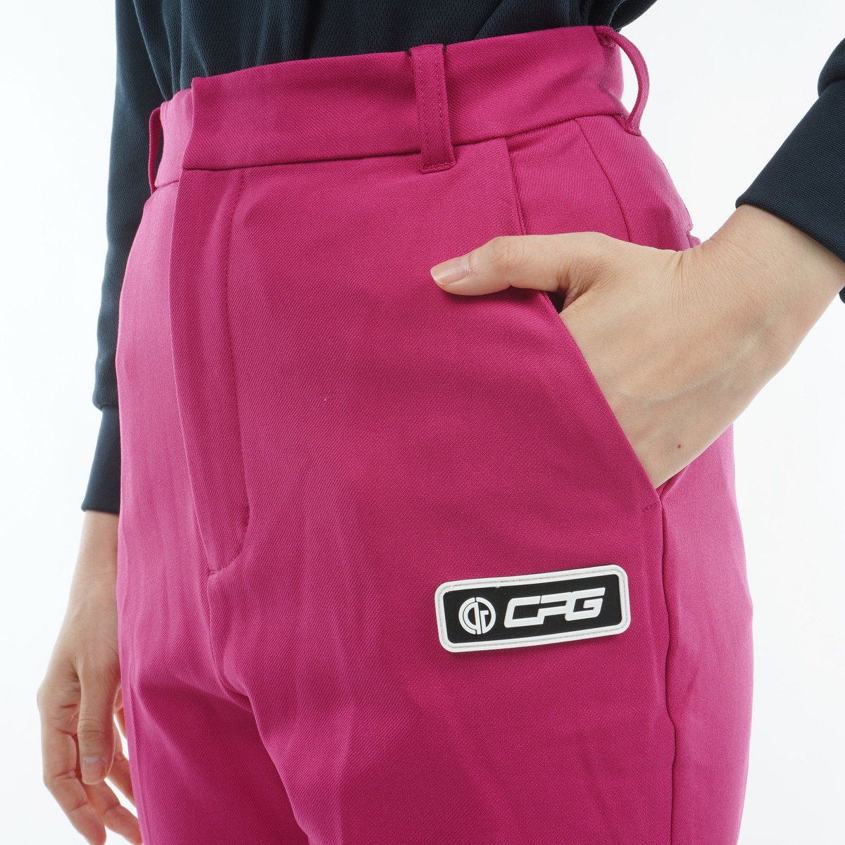 CPGGOLF ジーピージーゴルフ 裏起毛ストレッチロングパンツ セール・アウトレット】ウォーム 裏起毛 ストレッチ シルエットパンツ