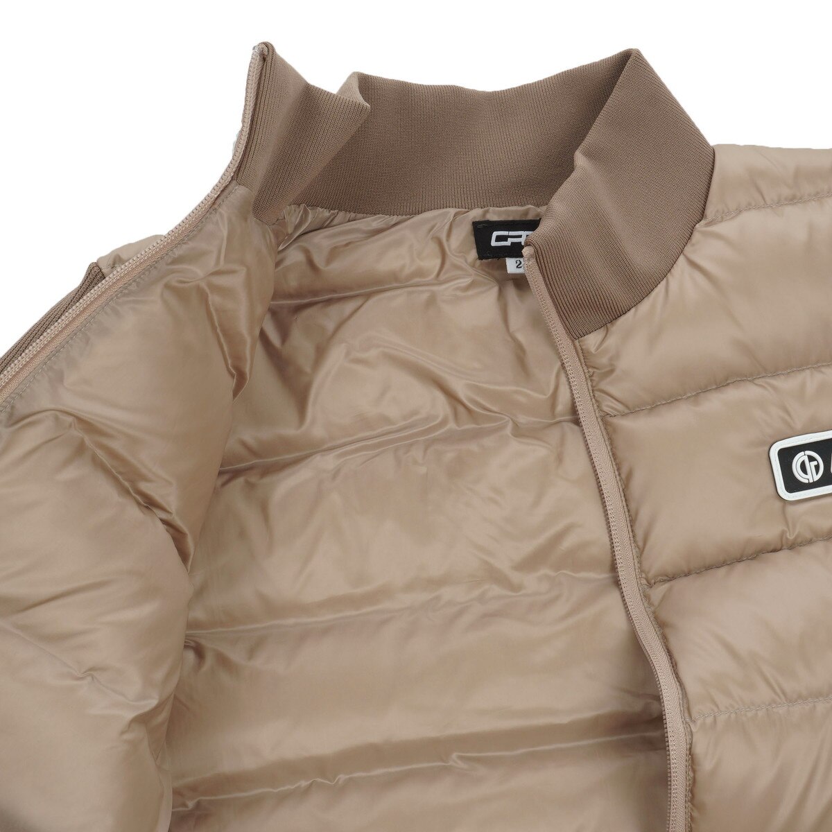 セール・アウトレット】スリーブニットダウンジャケット レディス