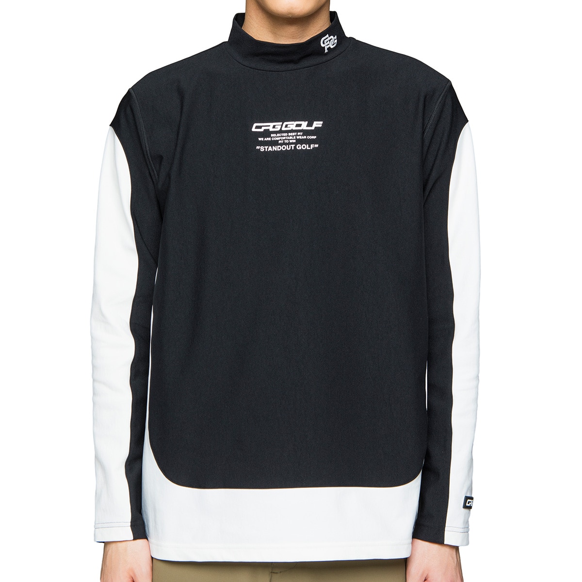 CPG ジーピージー　裏起毛　モックネック　長袖　シャツ CPG ジーピージー 裏起毛 モックネック 長袖 シャツ ar