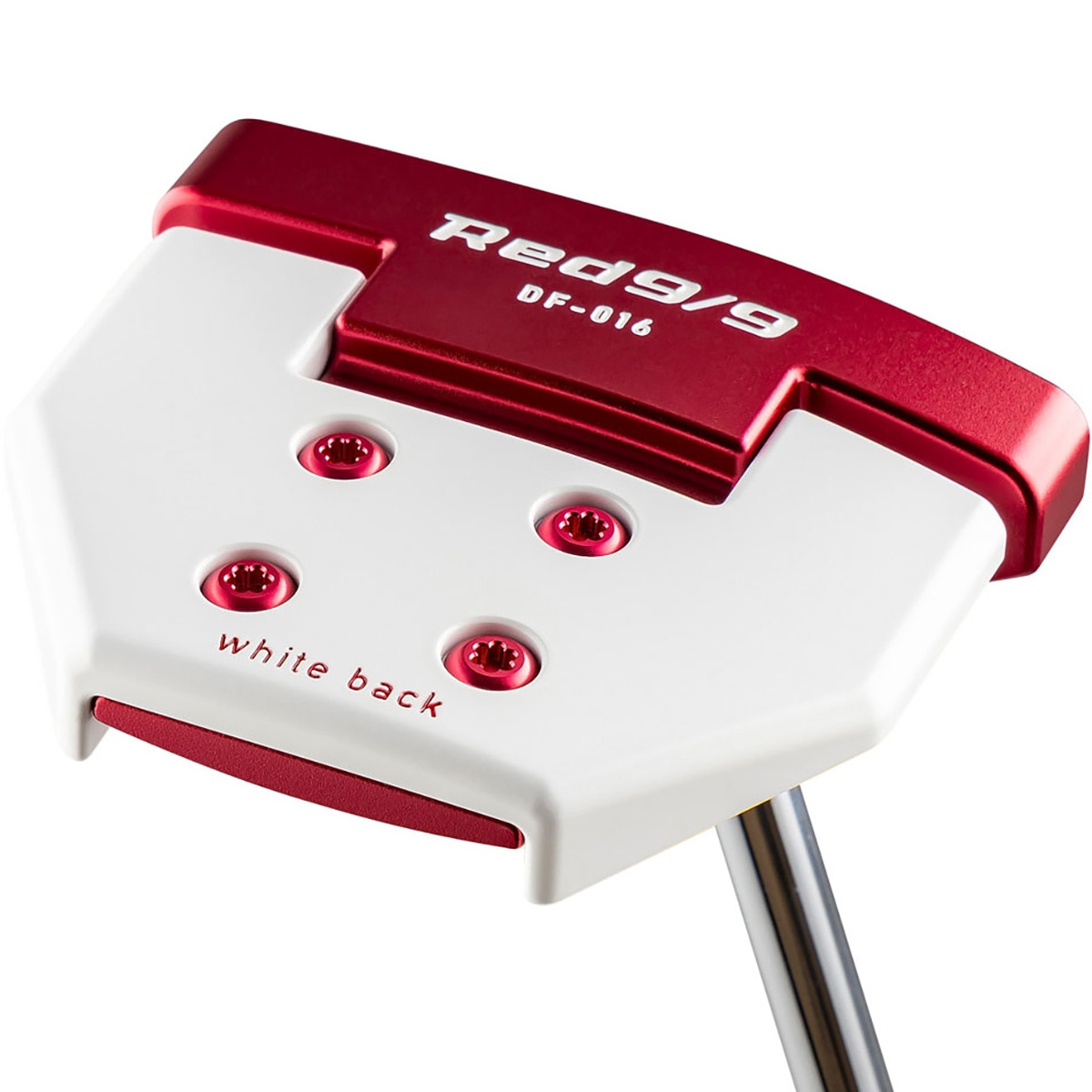 Red9／9 ホワイトバック DELTA-FACE DF-016 角マレット パター(パター