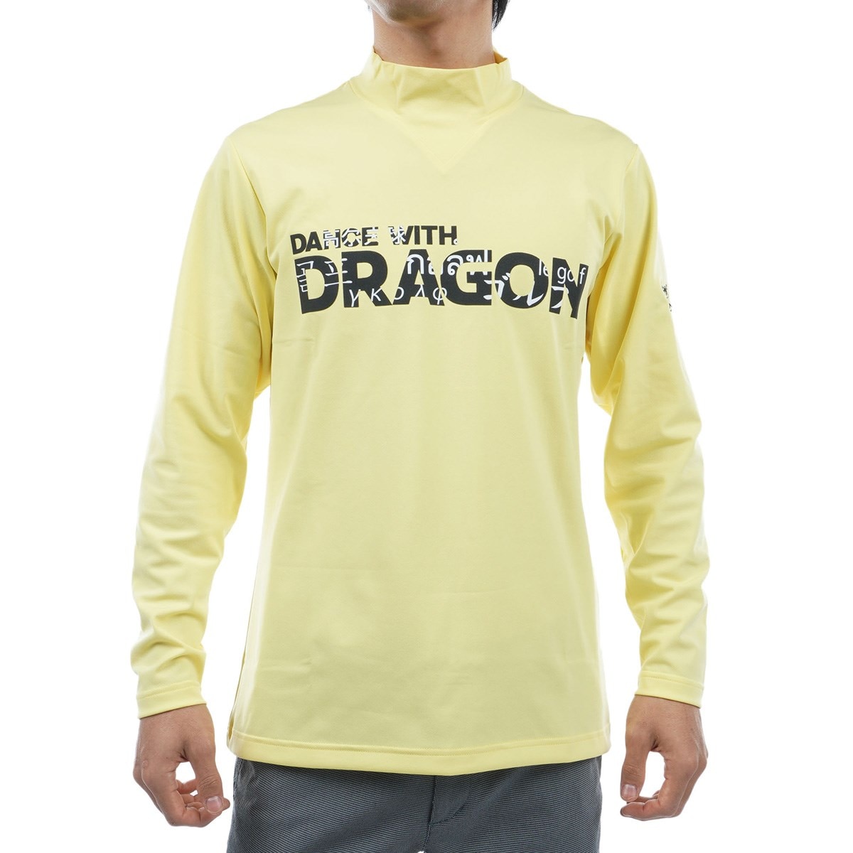 ダンスウィズドラゴン　レディースゴルフモックネック　半袖シャツ　サイズ2