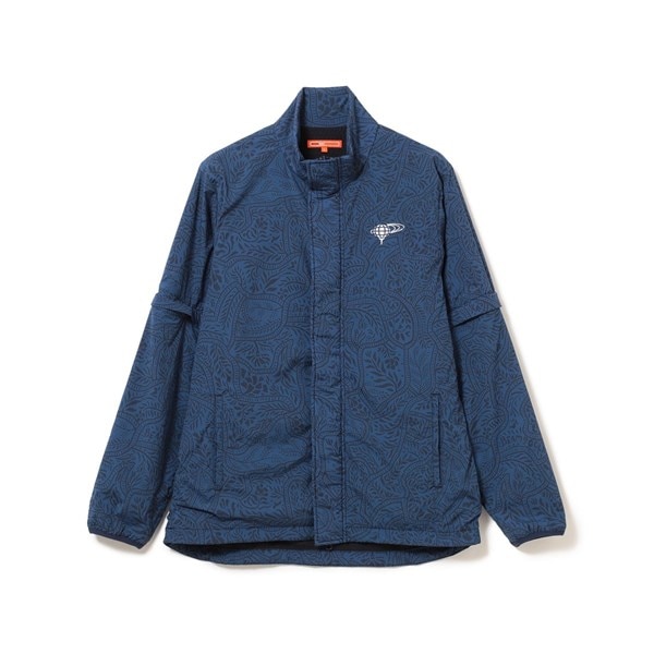 BEAMS GOLF ORANGE LABEL 2WAY バティックプリント ナイロンブルゾン 