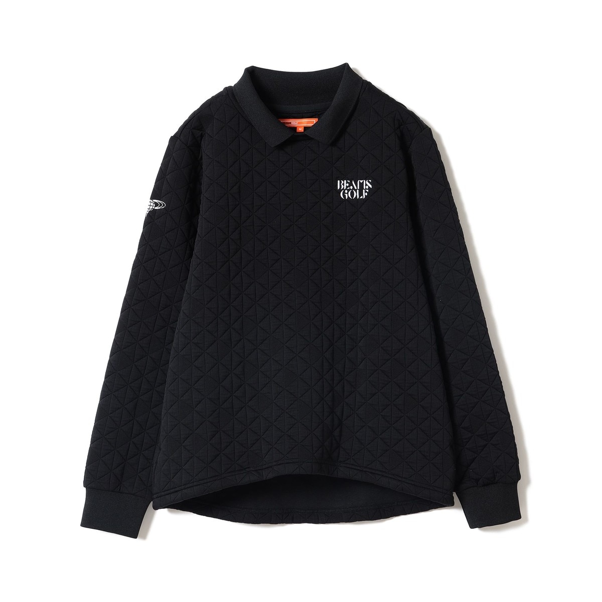 BEAMS GOLF ORANGE LABEL 幾何学 キルトプルオーバー レディス(中間着