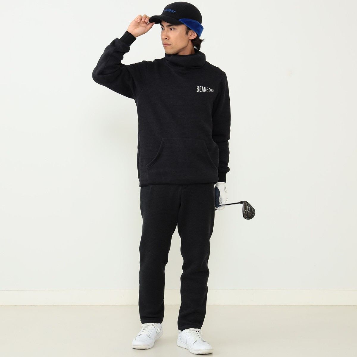 BEAMS GOLF ORANGE LABEL ポーラテック(R)ファンネルネック プル