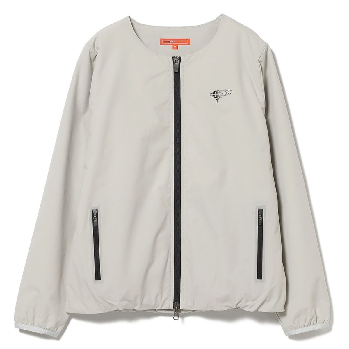 BEAMS GOLF ORANGE LABEL ノーカラー パデッドブルゾン 2023AW