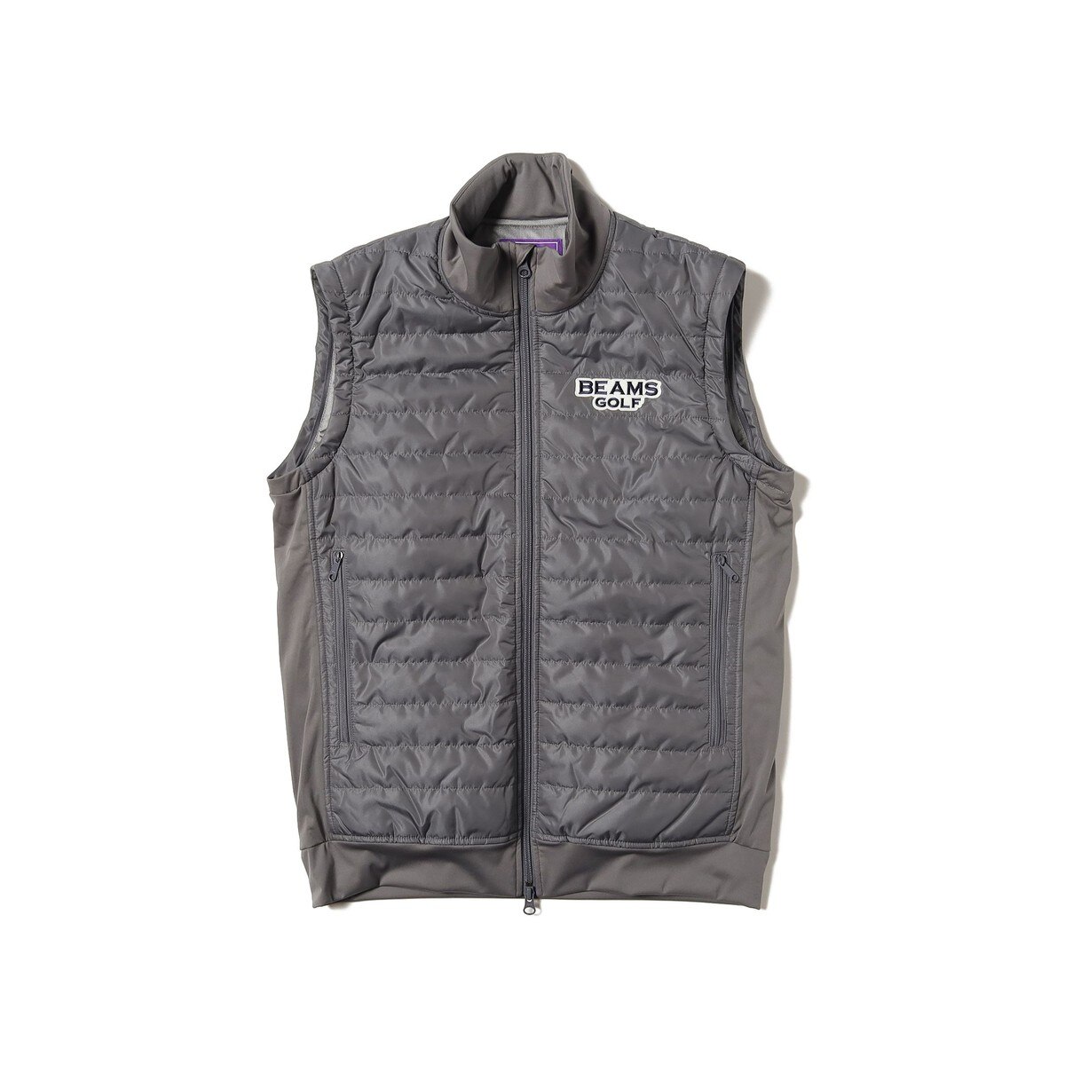 ⓁBEAMS GOLF ビームスゴルフパッカブル ２WAY パデッドブルゾン BEAMS GOLF PURPLE LABEL パッカブル 2WAY パデッドブルゾン