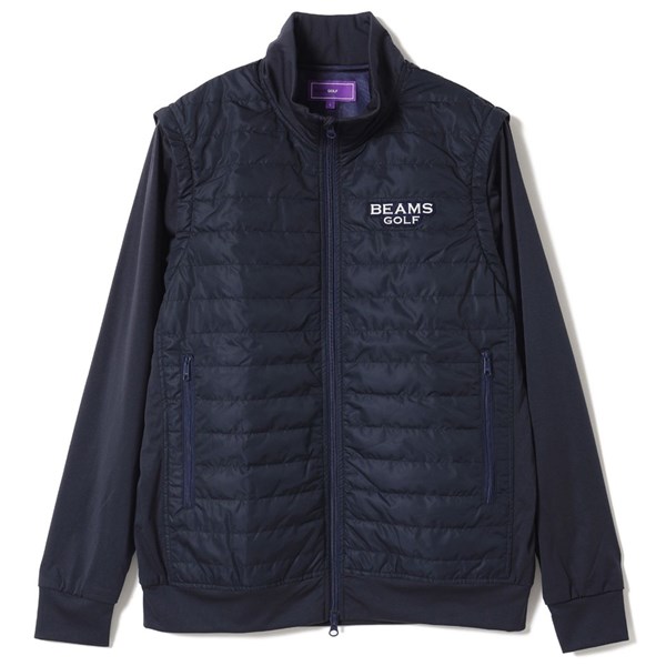 BEAMS GOLF PURPLE LABEL パッカブル 2WAY パデッドブルゾン(アウター  