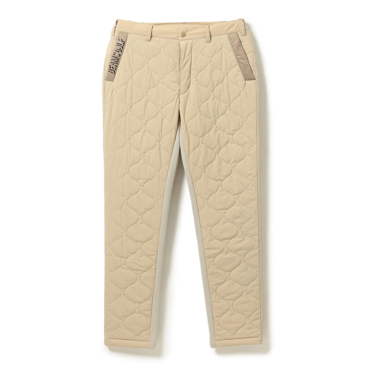 【極美品】ビームスゴルフ ウェーブキルト パデッド ストレッチスリムパンツ 口コミ・評価｜BEAMS GOLF ORANGE LABEL ウェーブキルト パデッド